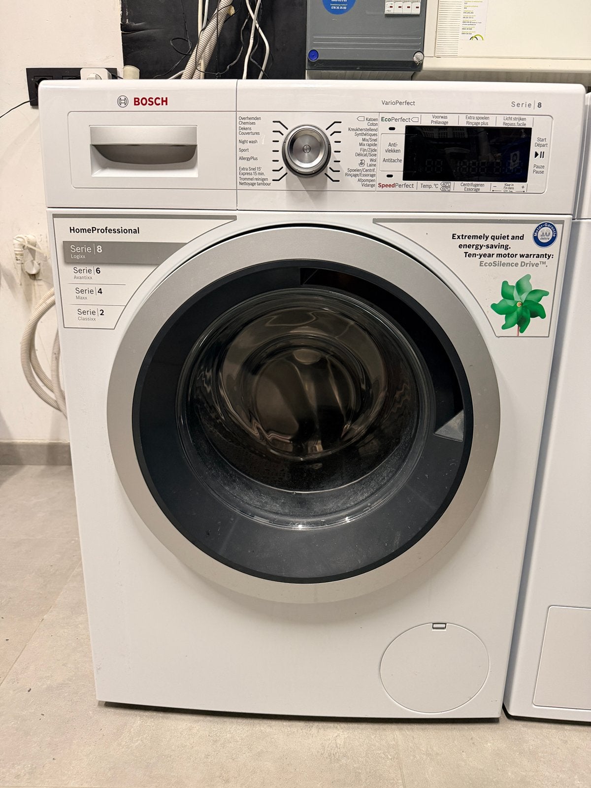 Bosch Home Professional serie 8 EcoSilence, Elektronische apparatuur, Wasmachines, Ophalen, Zo goed als nieuw