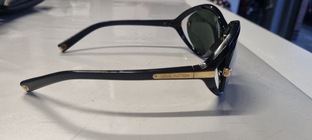 Louis Vuitton bril, Zonnebril, Zwart, Zo goed als nieuw, Ophalen