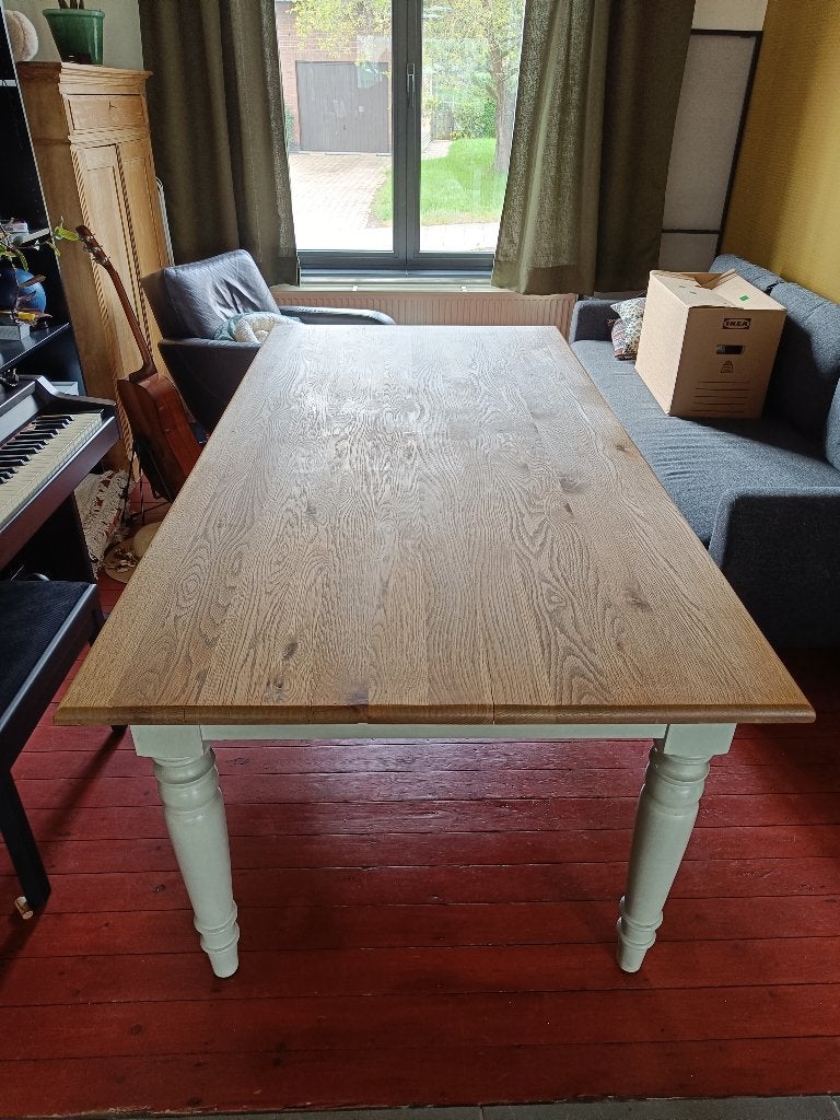 Belle table en bois, 150 à 200 cm, Cinq personnes ou plus, Enlèvement, Utilisé