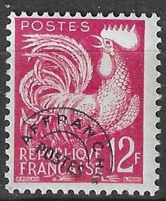 Frankrijk 1953 - Yvert 111PRE - Gallische Haan - 12 F. (PF), Verzenden, Postfris