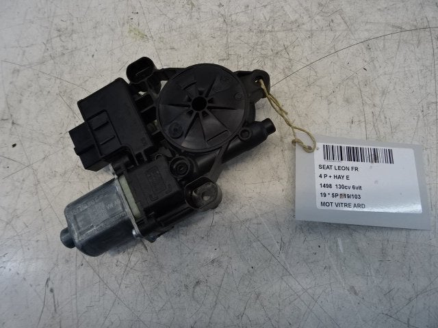 MOTEUR LEVE VITRE ELECTRIQUE ARRIÈRE DROIT Seat Leon (5FB), Utilisé, Arrière, Seat