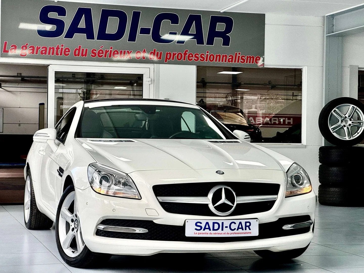 Mercedes-Benz SLK SLK200 Komp. 184cv Roadster, Autos, Cuir, Euro 5, 135 kW, Entreprise