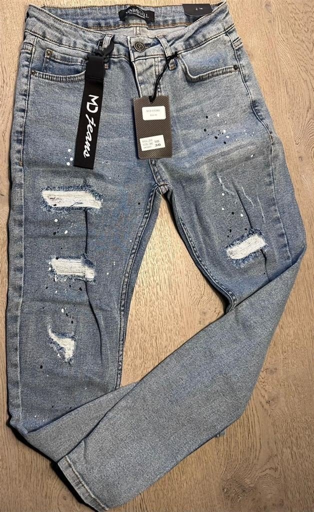 Marshall Denim Jeans ~NIEUW~ [13] Maat 30, Enlèvement ou Envoi, Neuf, Bleu, W32 (confection 46) ou plus petit
