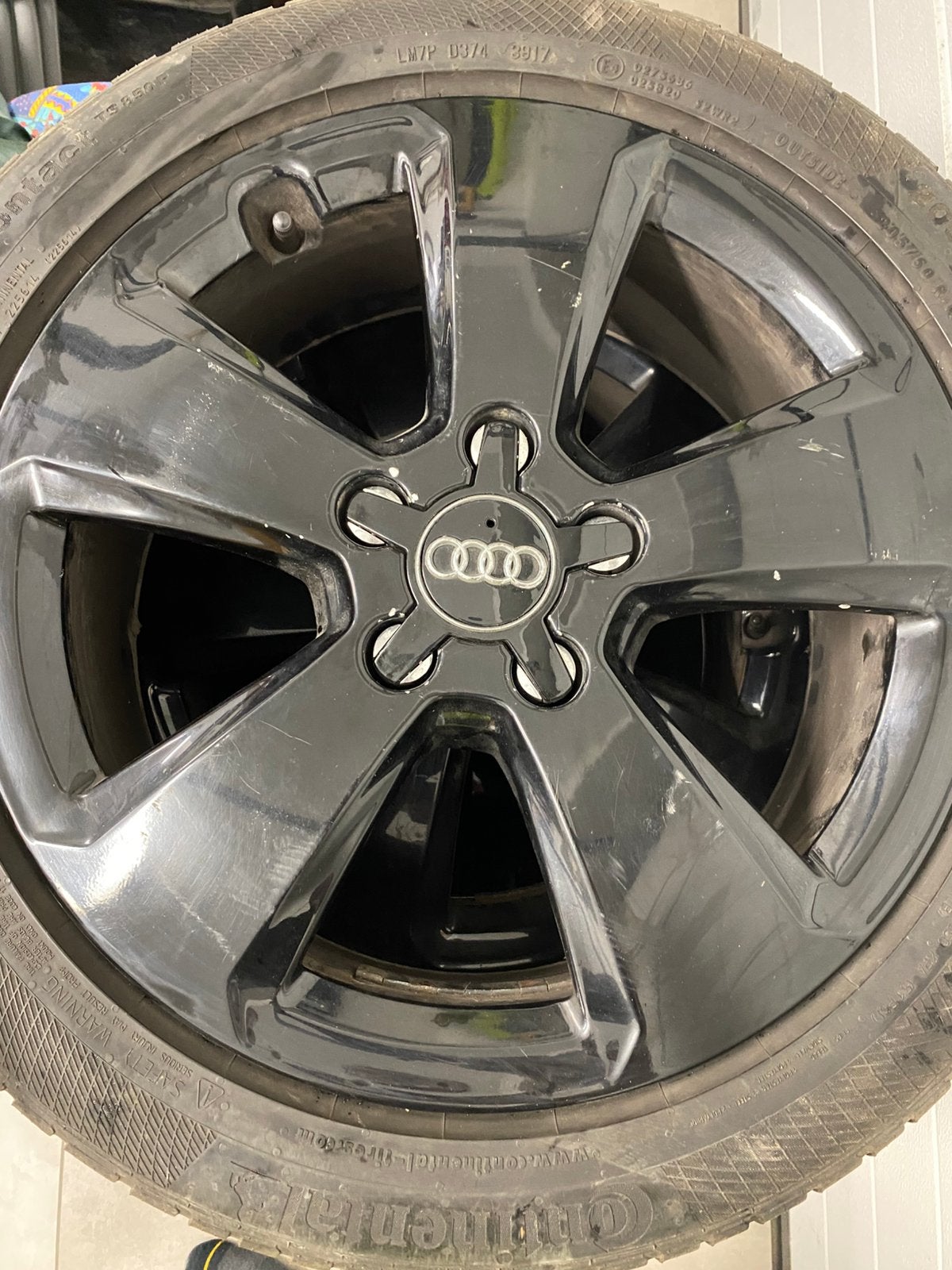 Jantes audi, Autos : Pièces & Accessoires, Enlèvement, Pneus hiver, Pneu(s)