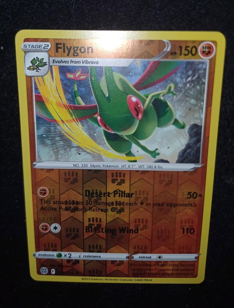Modern Era: Flygon revers holo 076/172 Brilliant Stars, Ophalen of Verzenden