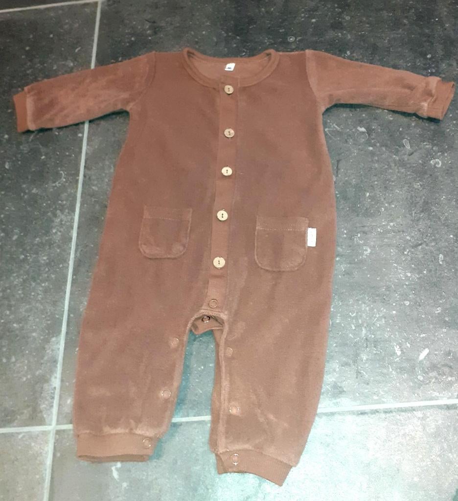 Baby kleding boxpakje bruin teddy Zeeman 62, Enfants & Bébés, Enlèvement ou Envoi, Neuf, Garçon ou Fille, Costume
