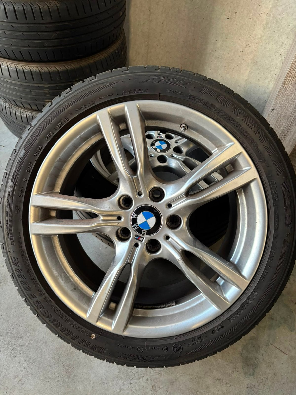 Originele 18" BMW M-Sport Velgen met Bridgestone Banden, Auto-onderdelen, Banden en Velgen, Ophalen, 18 inch, Overige, Gebruikt