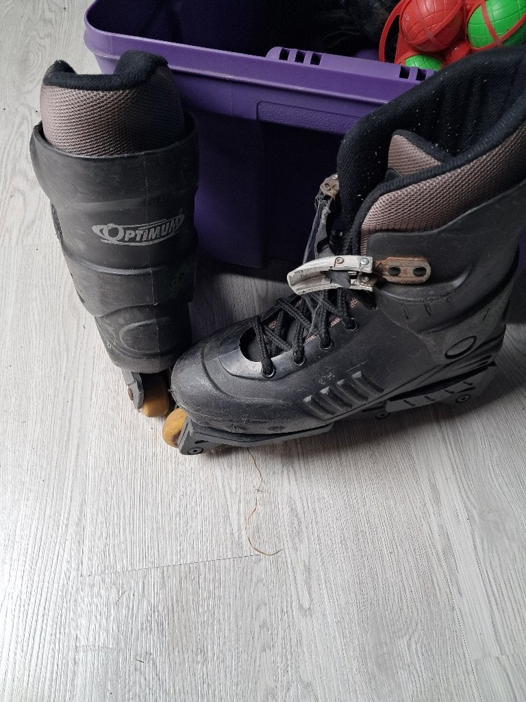 Inlineskates, Sport en Fitness, Skeelers, Ophalen, Gebruikt, Bescherming, Overige merken