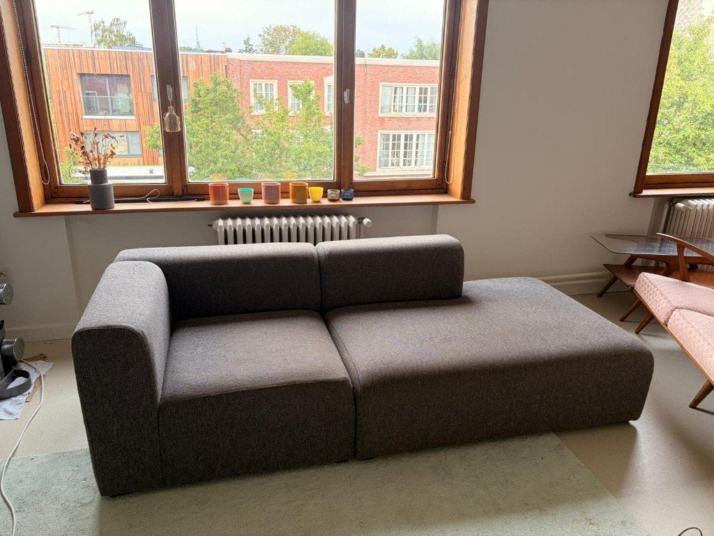 HAY Design zetel, Huis en Inrichting, Zetels | Zetels, Ophalen, Gebruikt, Kunststof, Driepersoons