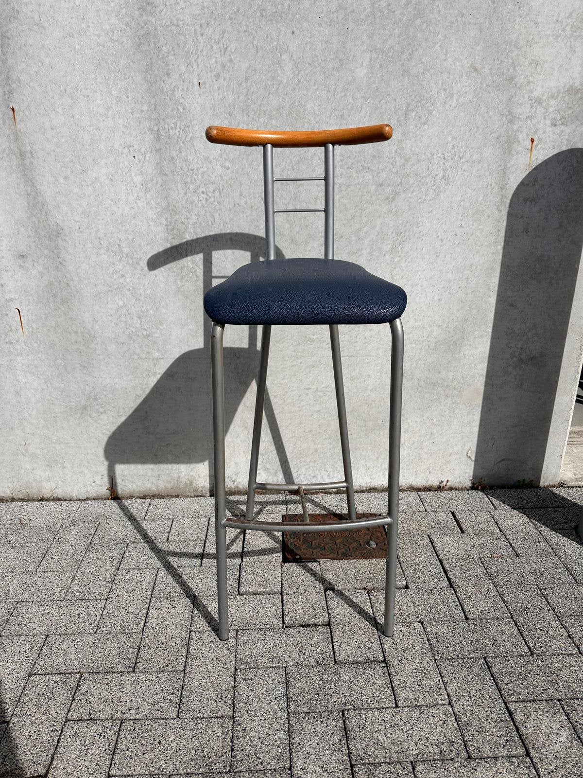 Lot de 3 tabourets de bar contemporains, 3 tabourets, Enlèvement, Comme neuf, Bois