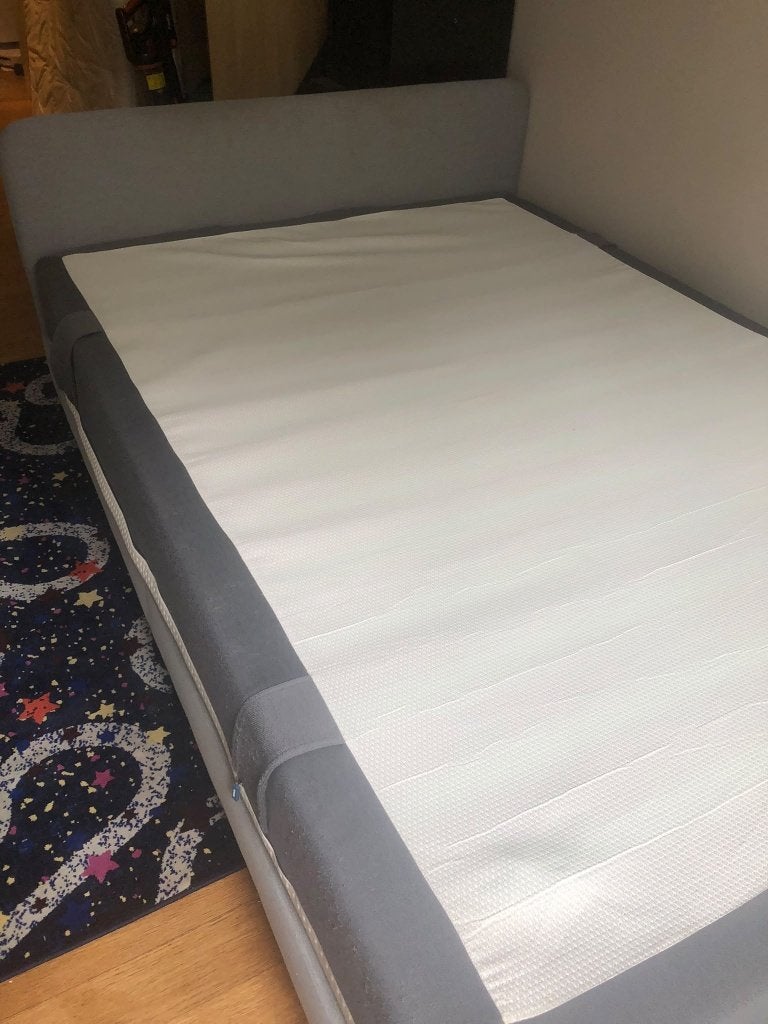 lit, Gris, 140 cm, Enlèvement, Utilisé