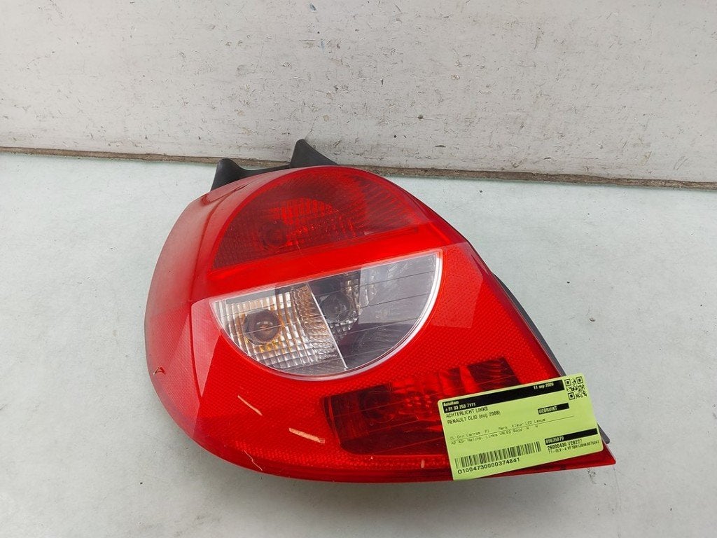 FEU ARRIÈRE GAUCHE Clio III (BR / CR) (|8200459962|), Renault, Valeo, Utilisé, 100, rue de Courcelles
75017  Paris, FR
