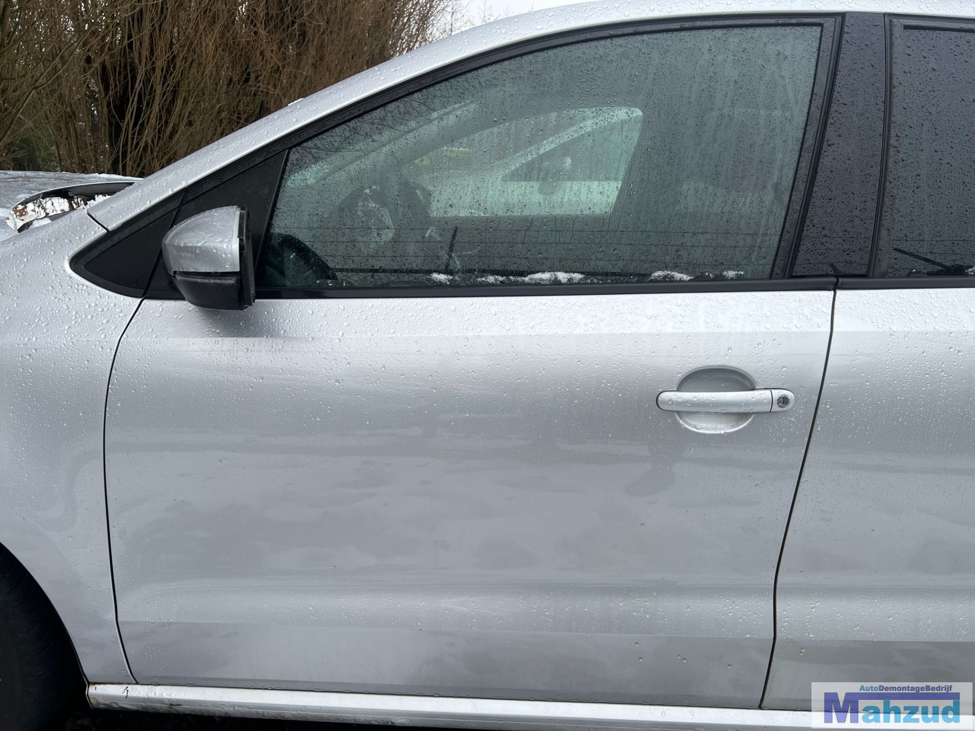 Porte avant gauche VW POLO 6R Argent LA7W 2009-2016, Volkswagen, Volkswagen AG, Vw@volkswagen.de, Utilisé