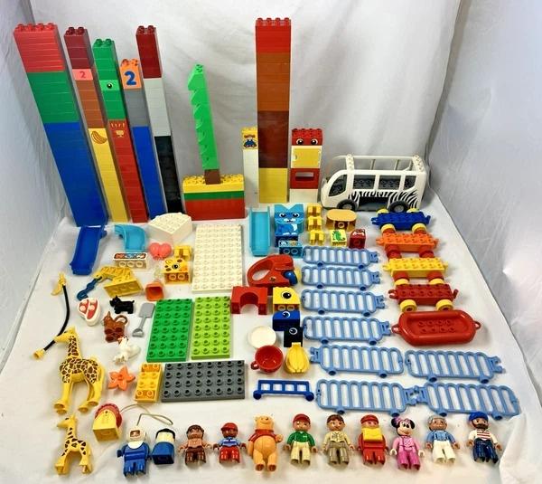 LEGO Duplo Partij Blokken Figuren Dieren 2,8 kilo partij Set, Overige thema's, Verzenden, Zo goed als nieuw, Duplo