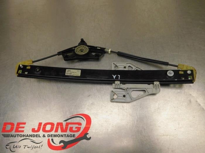 Ruitmechaniek 4Deurs links-achter van een Audi A6, Gebruikt, -, -, -