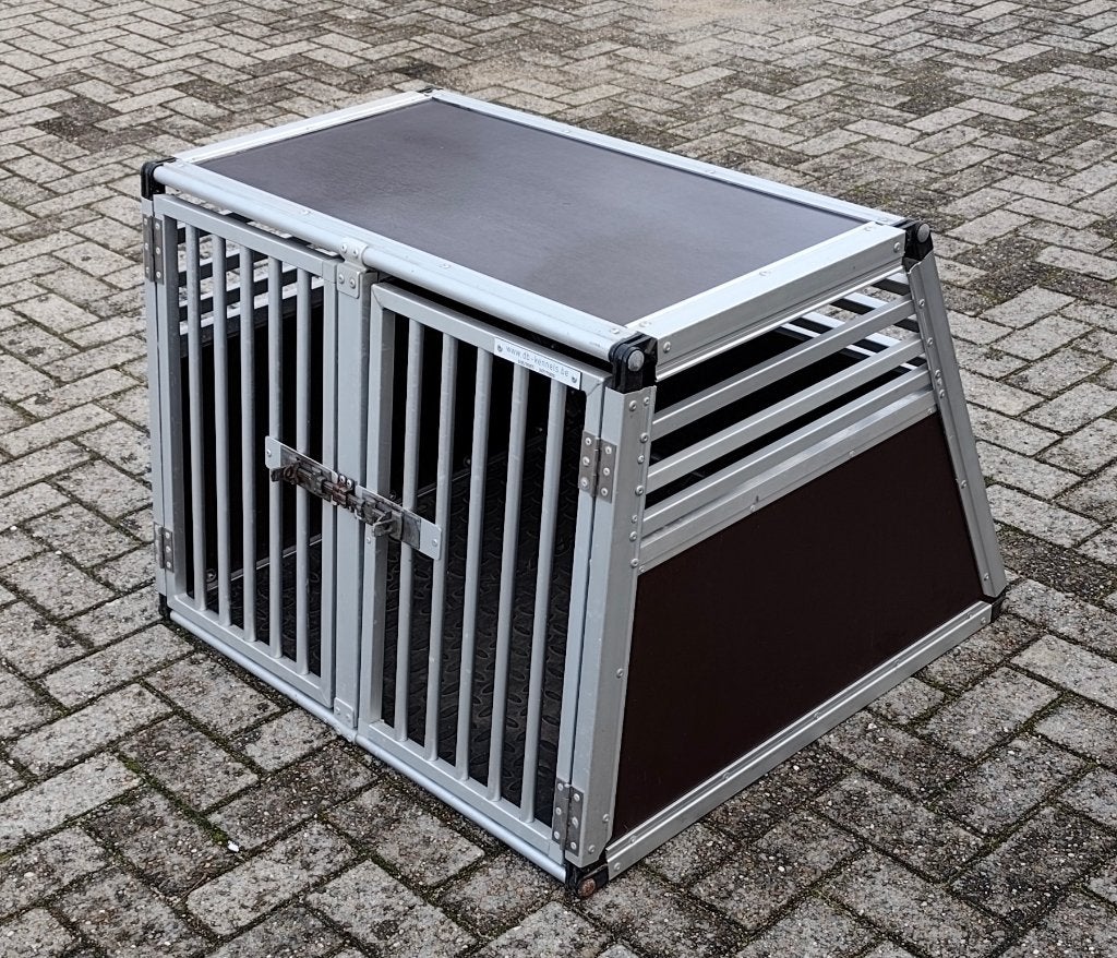 Aluminium Hondenbench / Autobench - 84 x 80 x 60 cm, Ophalen, Zo goed als nieuw