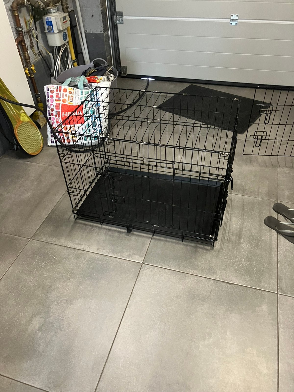 Hondenbench 77x48x55, Ophalen, Zo goed als nieuw