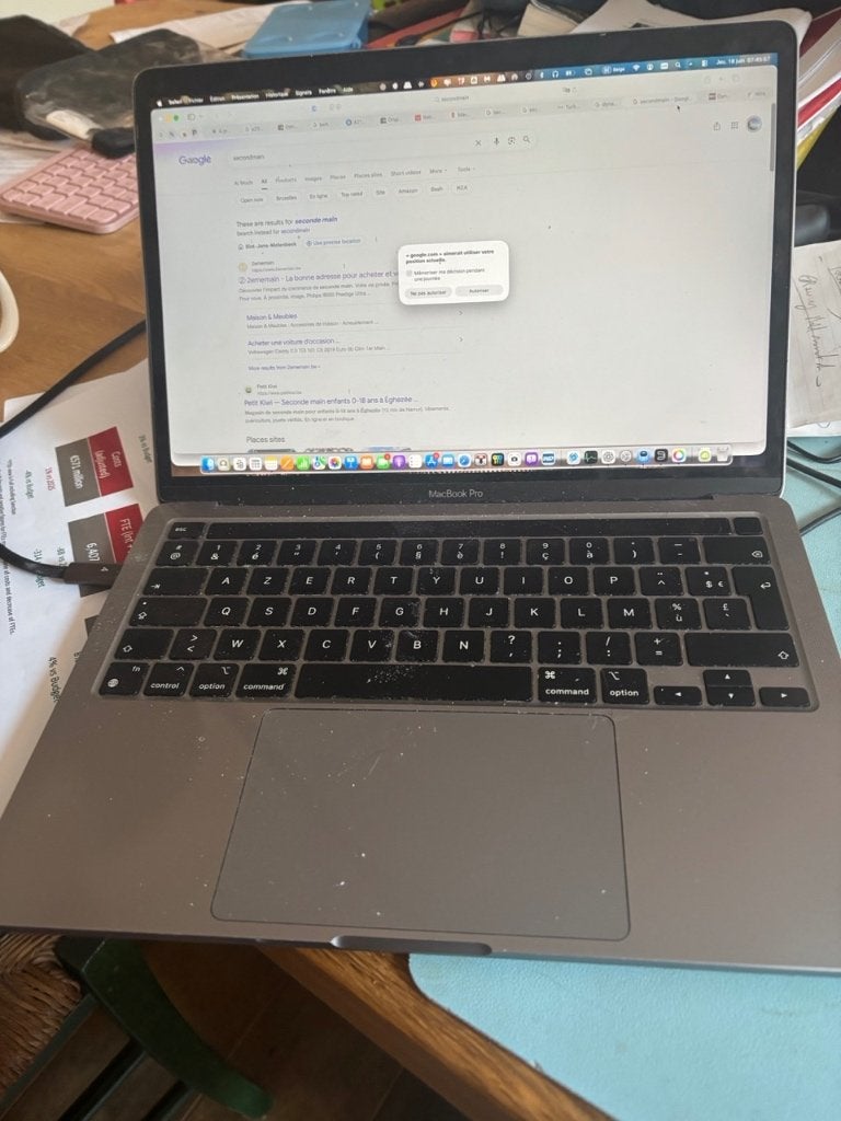 MacBook Pro 13 M1 1TB 16MB, Informatique & Logiciels, Apple Macbooks, Utilisé, MacBook, 13 pouces, Inconnu, 1 TB ou plus, 16 GB