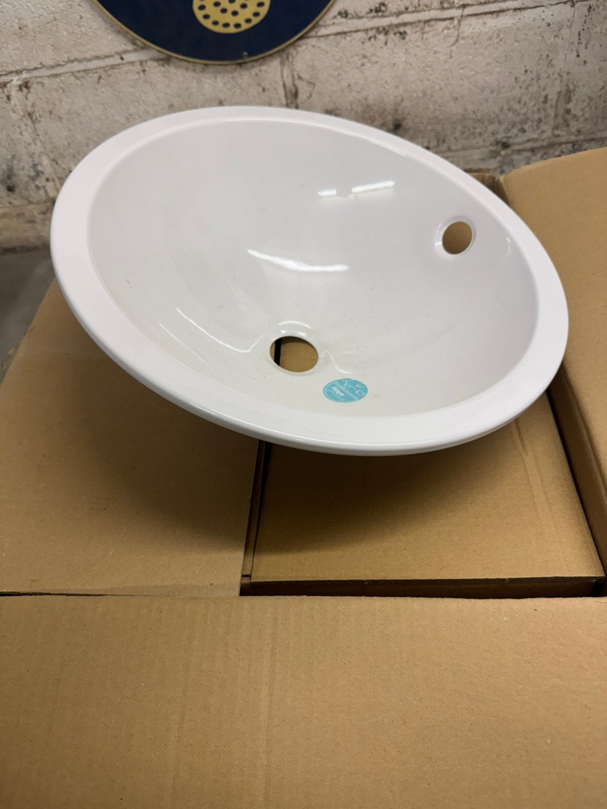 Vasque en émail, Neuf, Lavabo ou Évier, 200 cm ou plus, Enlèvement