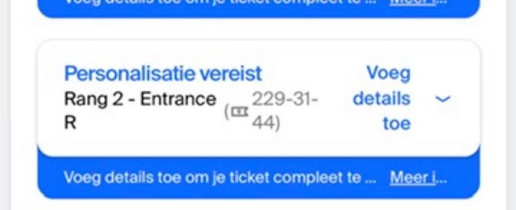 Kanye West YE concert Gelredome 1x ticket rang 2, Tickets & Billets, Concerts | R&B & Hip-hop
