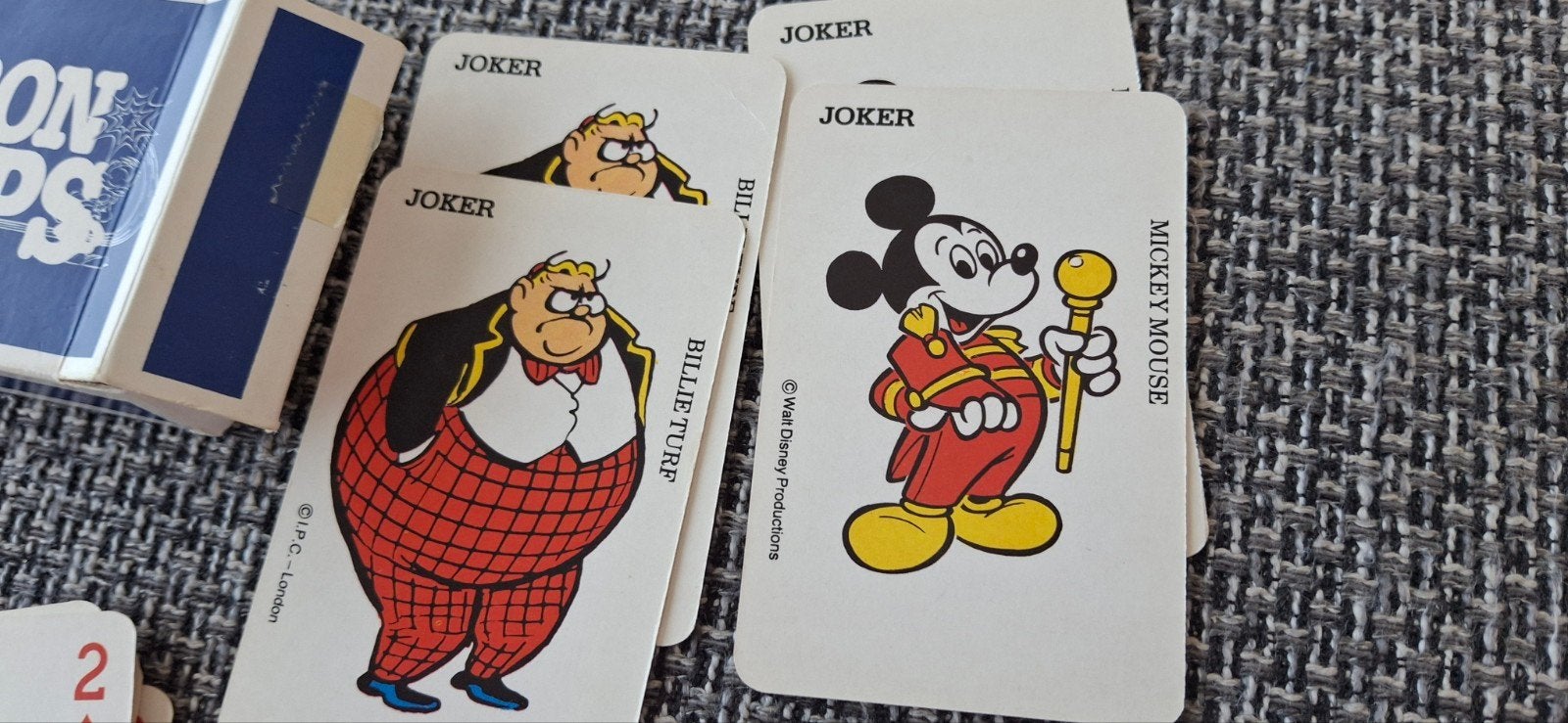 Speelkaarten Oberon strips met 4 jokers, Ophalen of Verzenden, Zo goed als nieuw, Speelkaart(en)