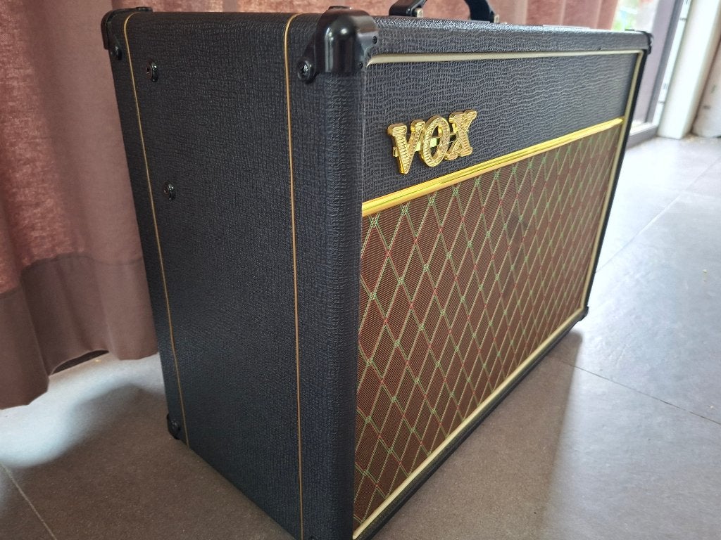 vox ac15 cc1 incl cover, Musique & Instruments, Amplis | Basse & Guitare, Comme neuf, Guitare, Moins de 50 watts, Enlèvement