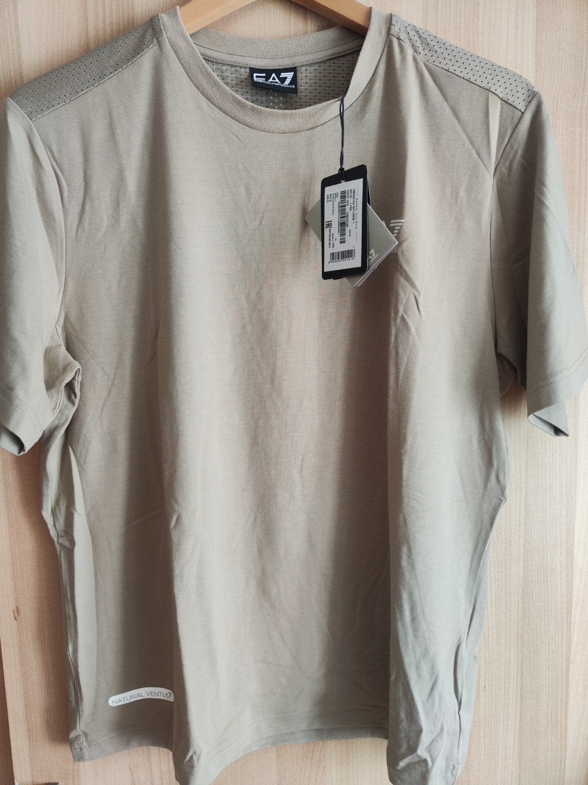 T-shirt technique EA7 Emporio Armani "Natural Ventus7, Vêtements | Hommes, Neuf, Autres couleurs, Enlèvement, Emporio Armani EA7