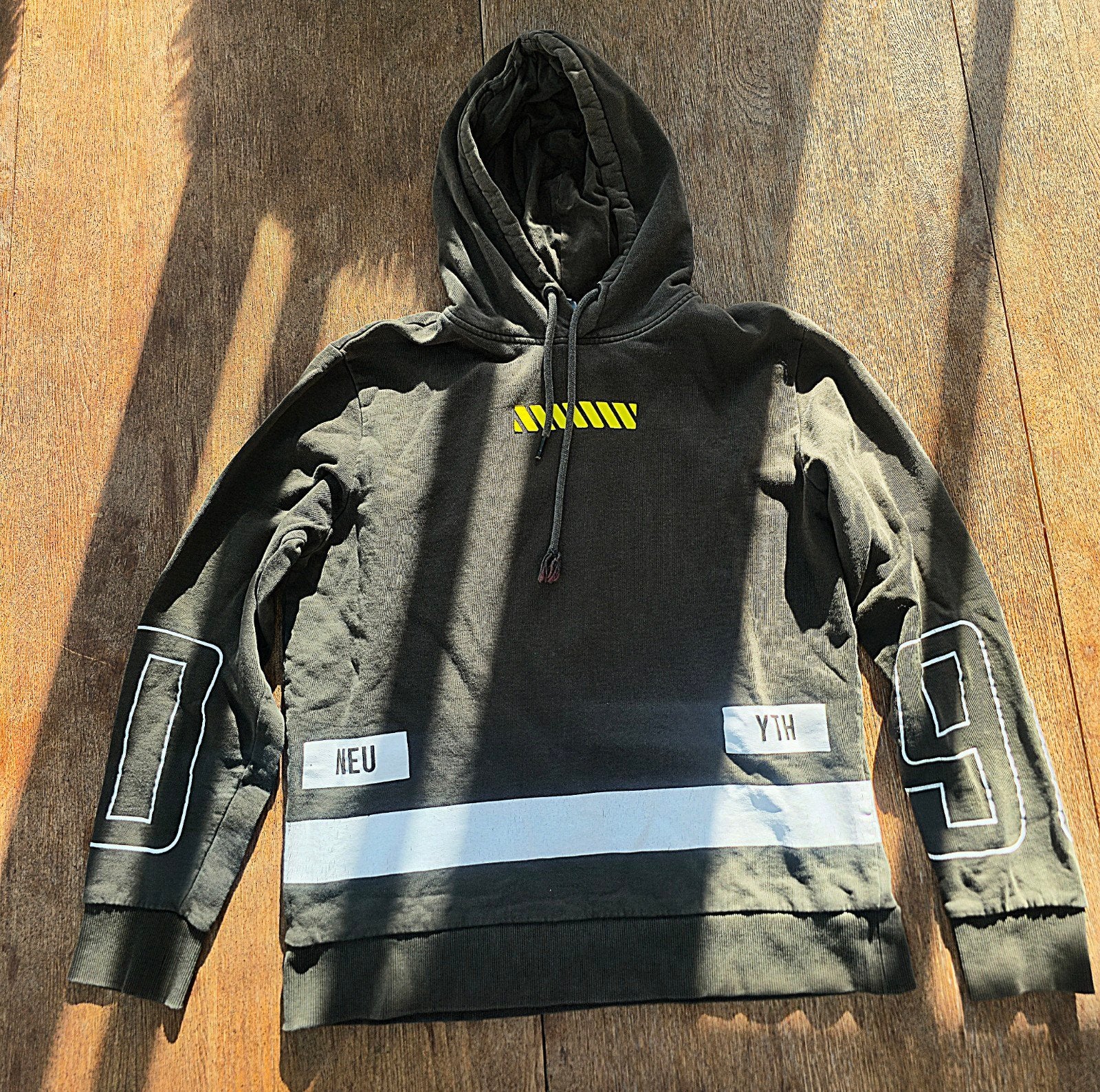 kaki hoodie van Jack & Jones Maat M, Kleding | Heren, Overige Herenkleding, Ophalen of Verzenden, Zo goed als nieuw, Jack&Jones