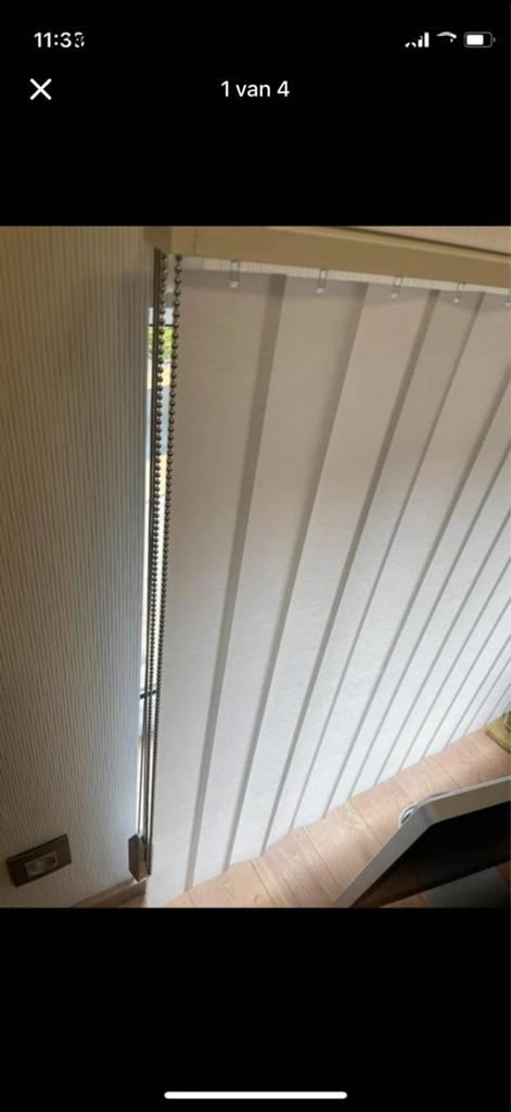 3 gordijen lamellen voor 60€, Ophalen, Nieuw