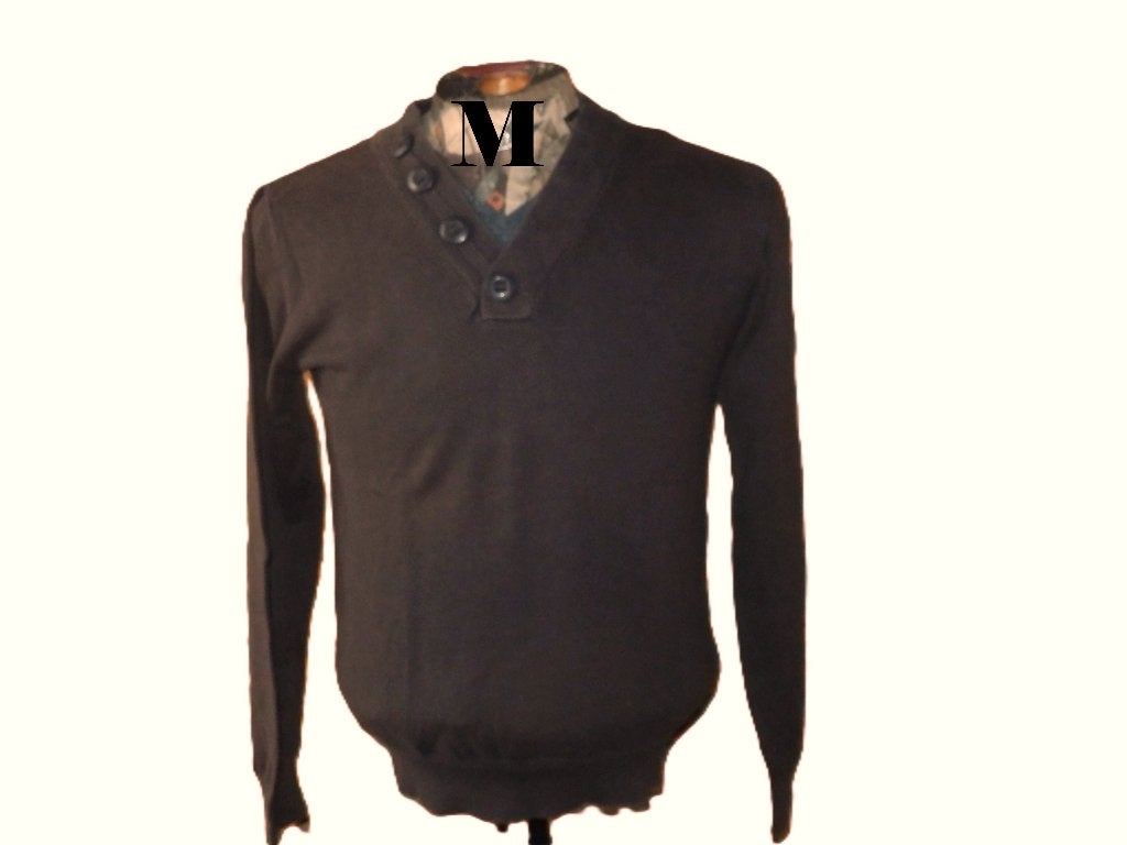 (10) - pull homme t.M brun - devred -, Enlèvement ou Envoi, Comme neuf, Brun, Taille 48/50 (M)