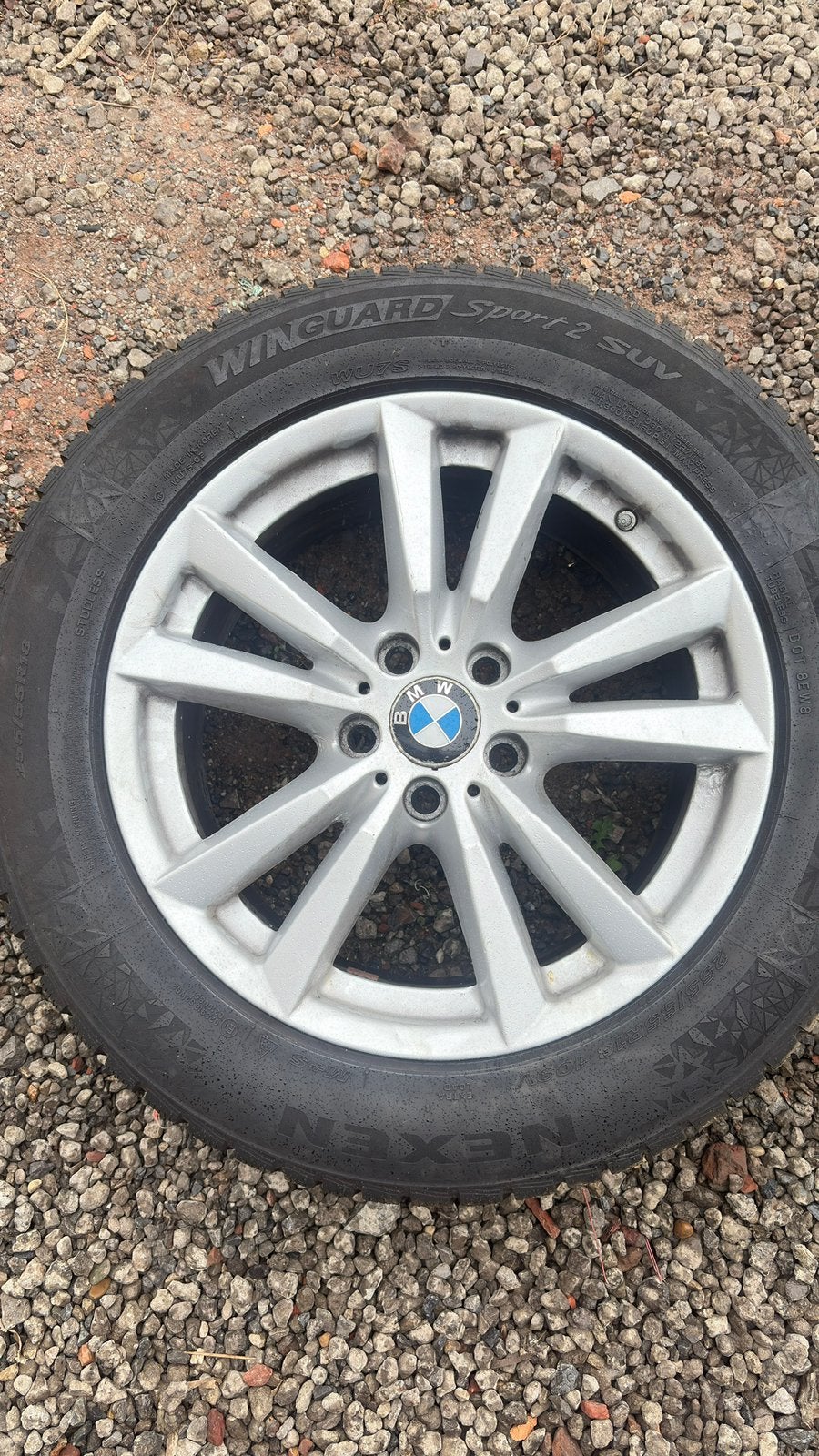 Jantes hiver 18 pouces bmw x5-x6 f15-f16 pneus nexen, Autos : Pièces & Accessoires, Enlèvement, 18 pouces, Pneu(s)