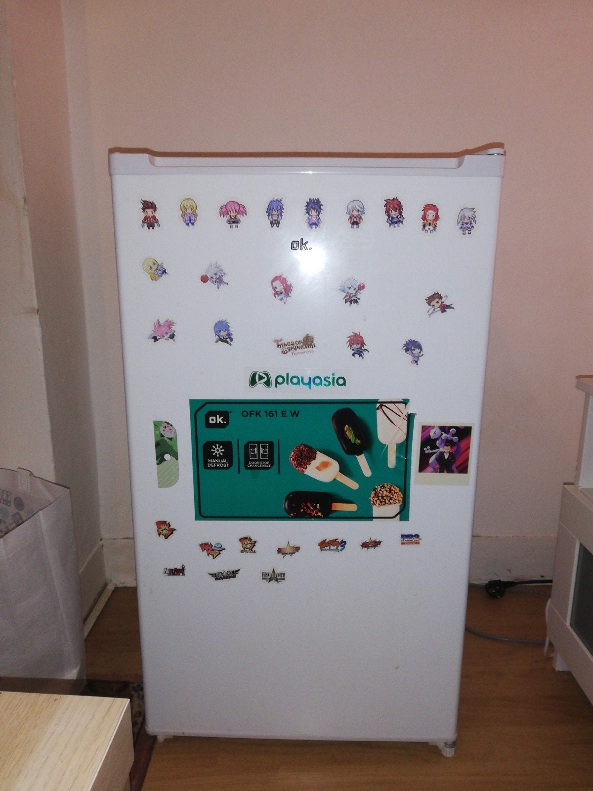 Mini Frigo (Réfrigérateur), Gebruikt, 45 tot 60 cm, Met vriesvak, Ophalen