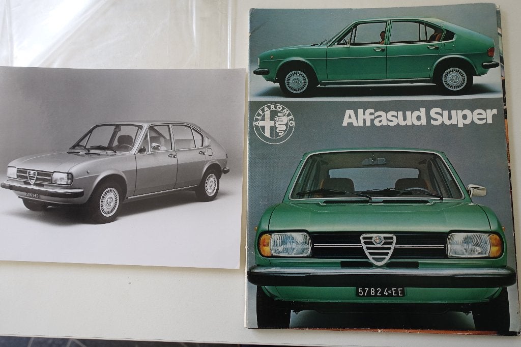 Alfa sud folder, Enlèvement ou Envoi, Alfa Romeo, Comme neuf, Alfa Romeo