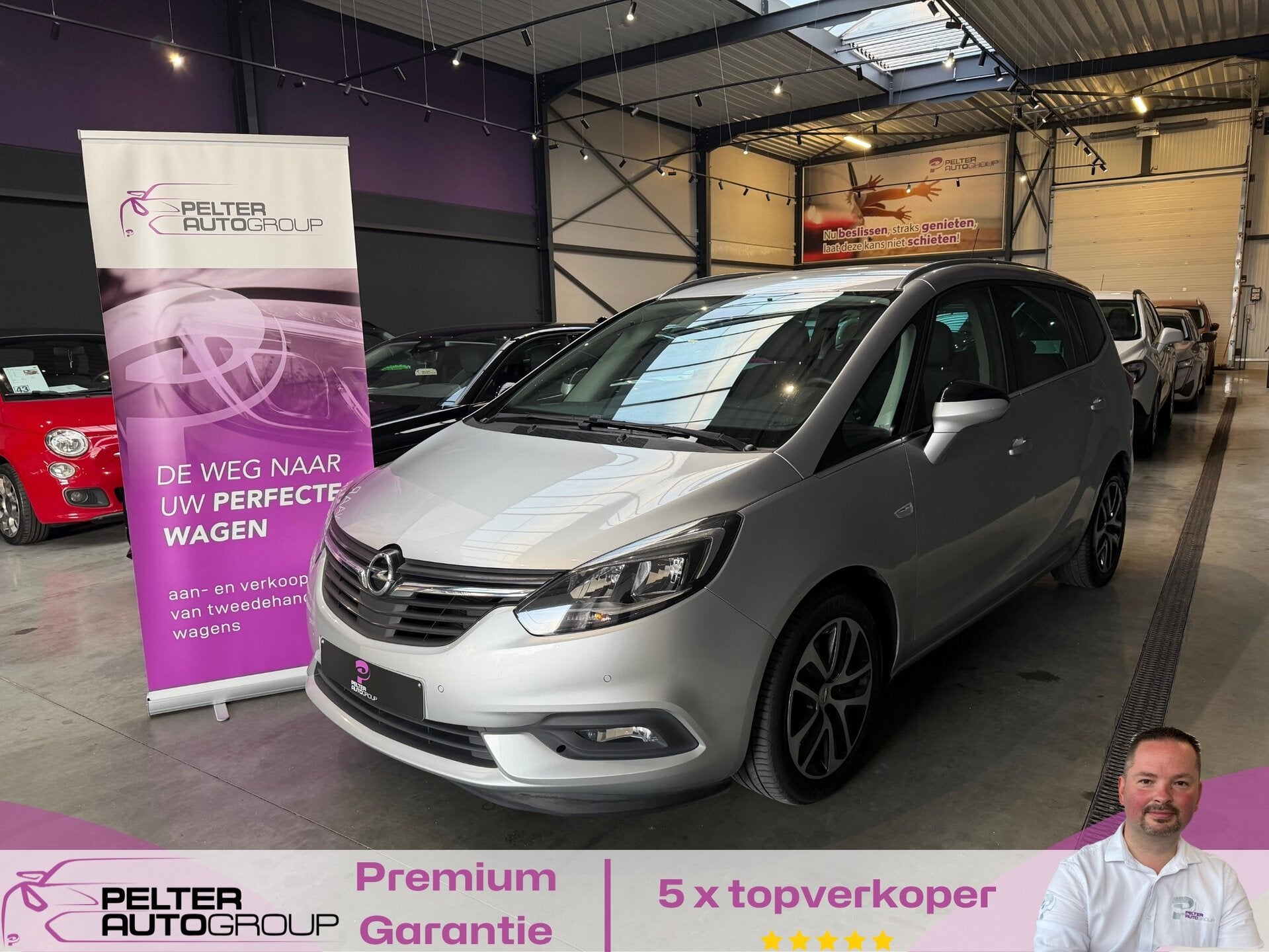 Opel Zafira Tourer 1.6CDti Eur6D-Temp Camera, 4 cilinders, Bedrijf, 5 deurs, SUV of Terreinwagen