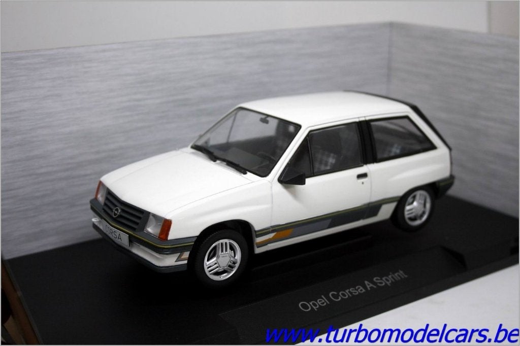 Opel Corsa A Sprint 1983 1/18 MCG, Ophalen of Verzenden, Nieuw, Auto, Overige merken