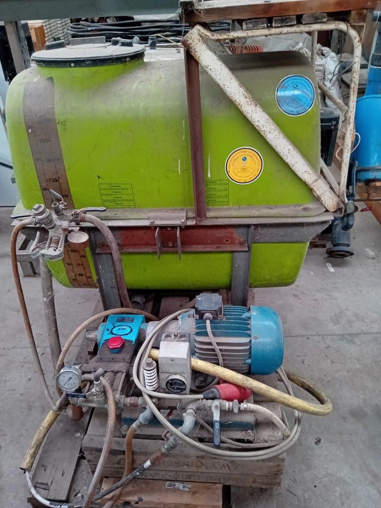 Sproeitoestel, Enlèvement