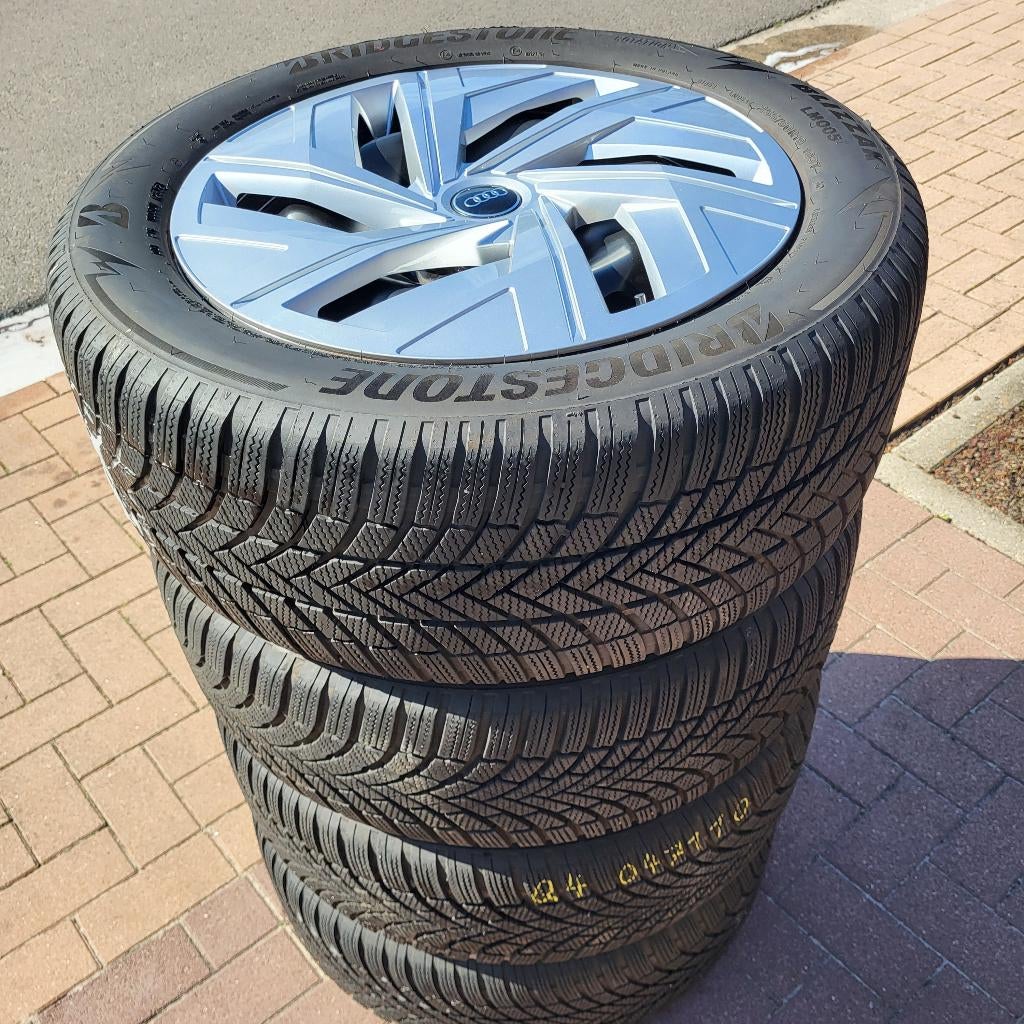 Audi Q4 Etron Velgen + winterbanden, zo goed als nieuw, 255 mm, Velg(en), Nieuw, Winterbanden