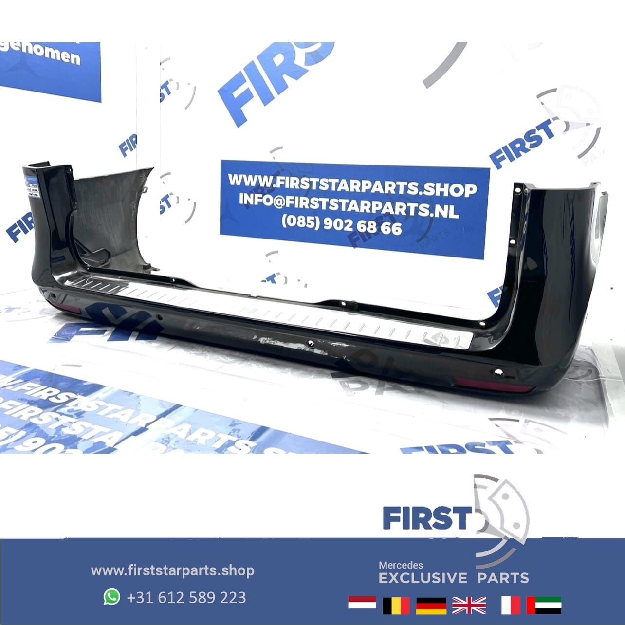 W447 ACHTERBUMPER Mercedes V KLASSE / VITO ACHTER BUMPER COM, Auto-onderdelen, Gebruikt, -, Ophalen of Verzenden, Achter