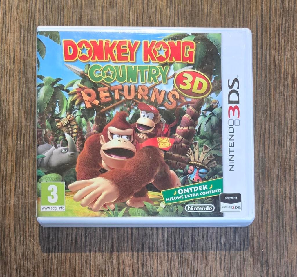 Donkey Kong Country Returns 3D, Games en Spelcomputers, Games | Nintendo 2DS en 3DS, Ophalen of Verzenden, Overige genres, Vanaf 3 jaar