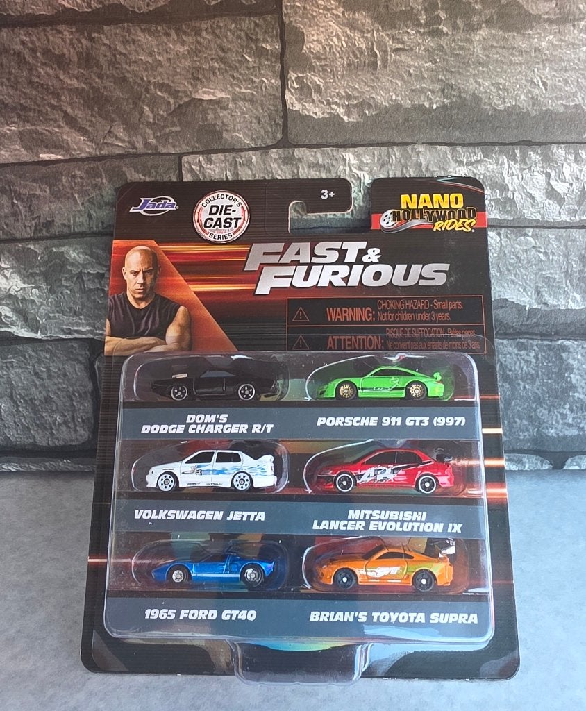 fast and furious NANO pack, Neuf, Enlèvement ou Envoi, Voiture, Jada toys