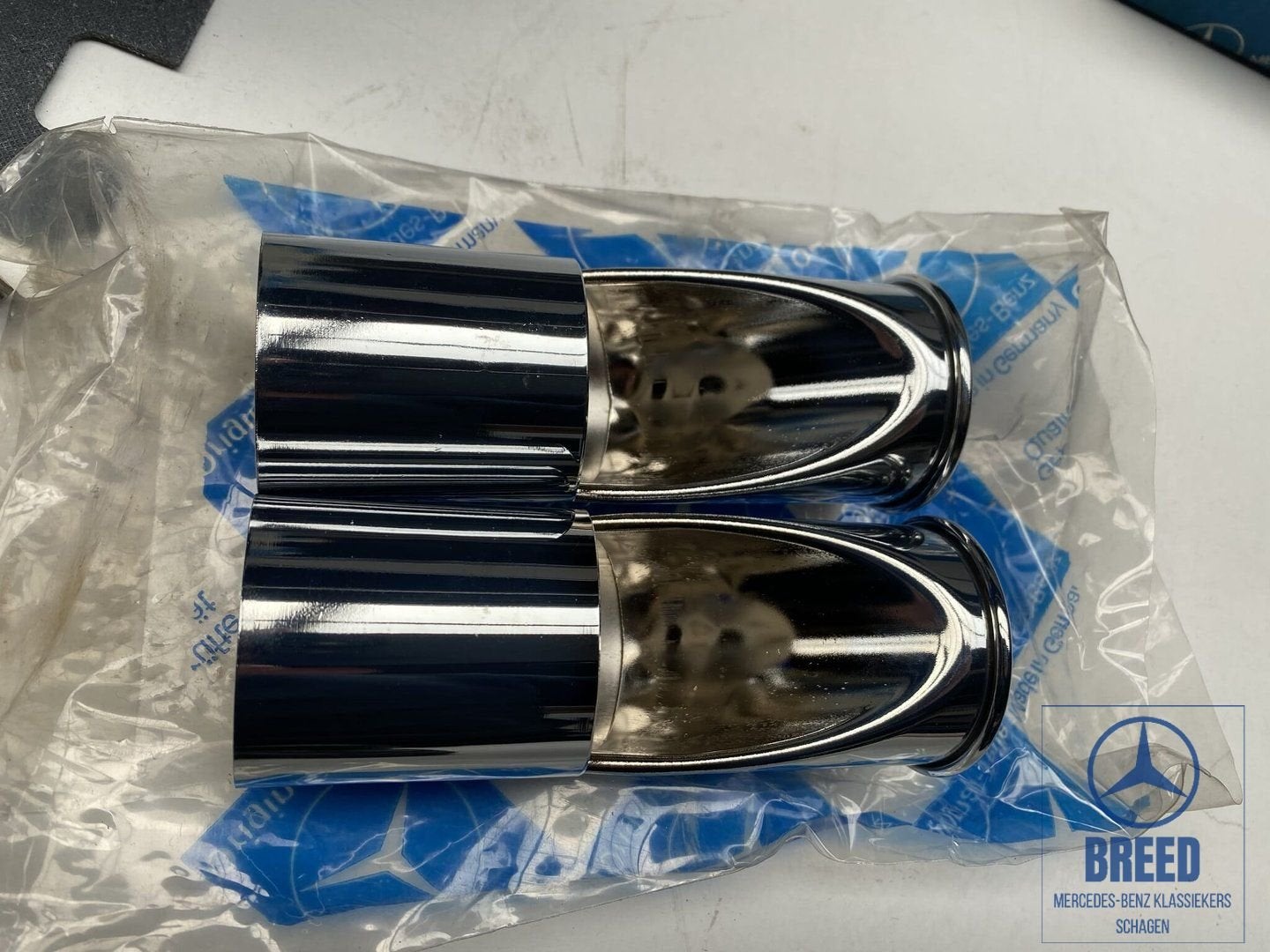 NOS montageset uitlaat voor Mercedes-Benz W116 S-Klasse, -, Nieuw, Ophalen of Verzenden, -