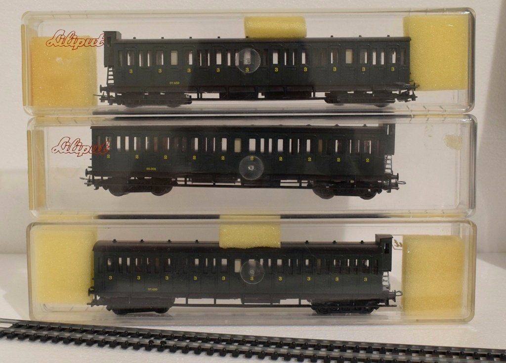 3 x Liliputwagons   H0   nieuw, Hobby & Loisirs créatifs, Trains miniatures | HO, Neuf, Analogique, Enlèvement ou Envoi, Wagon
