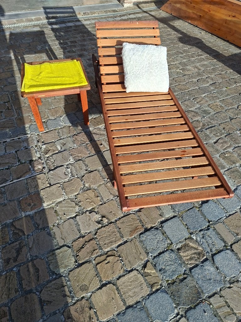 Tuin Ligbed, Ophalen, Zo goed als nieuw, Verstelbaar