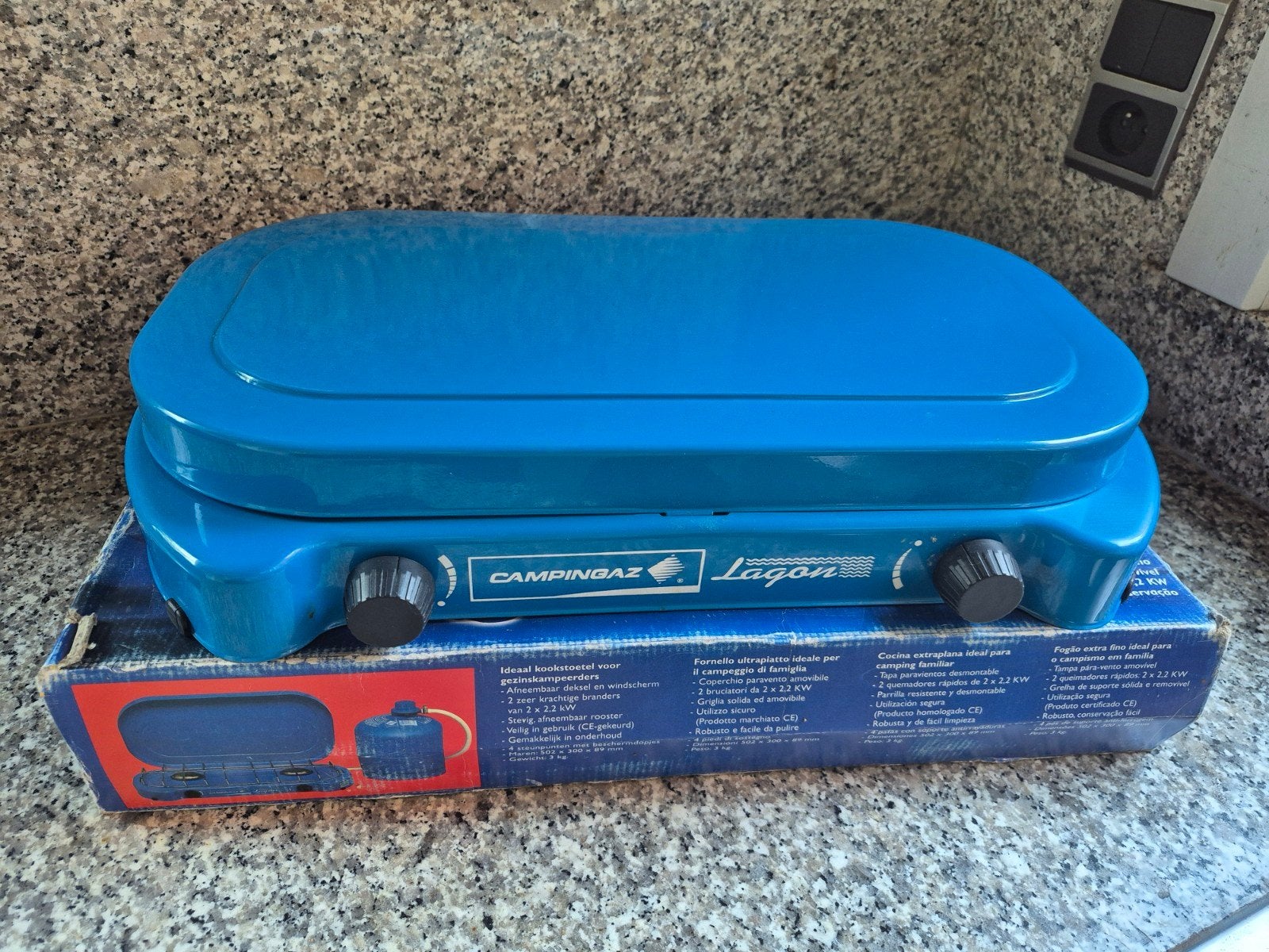 CampingGaz Lagon L 2x2200W, Ophalen