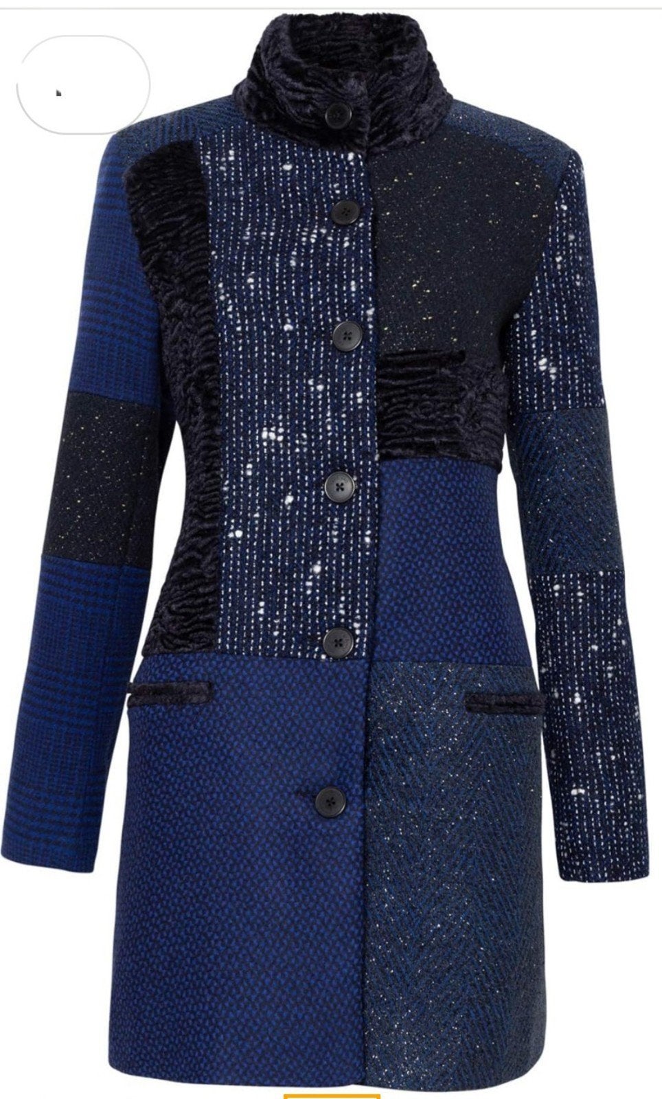 Mooie jas Desigual maat L 42, Kleding | Dames, Jassen | Winter, Blauw, Maat 42/44 (L), Ophalen of Verzenden, Zo goed als nieuw
