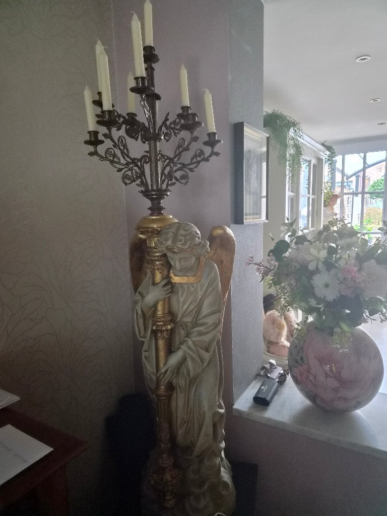 2 brocante engelen, Ophalen
