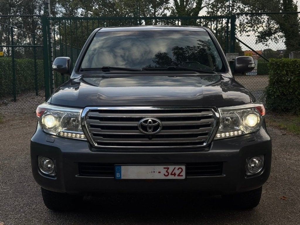 2012 Toyota Land Cruiser 200 4.5 D V8 Euro5 Lichte Vracht, Autos, Cuir, Achat, Feux de virage, 2 places