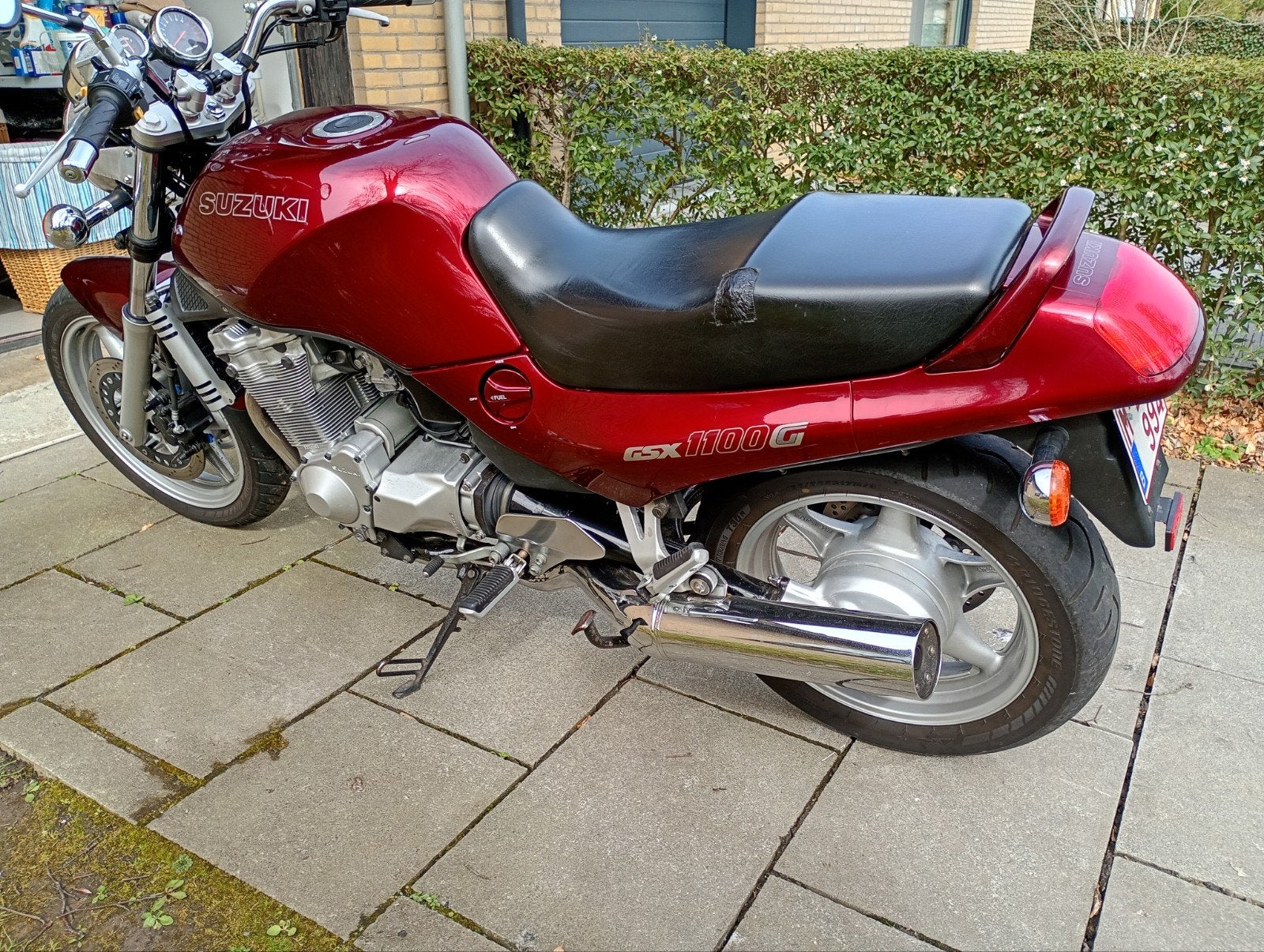Suzuki gsx1100g, Enlèvement