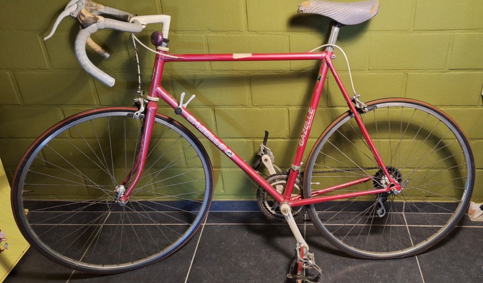 retro koersfiets, Fietsen en Brommers, Ophalen