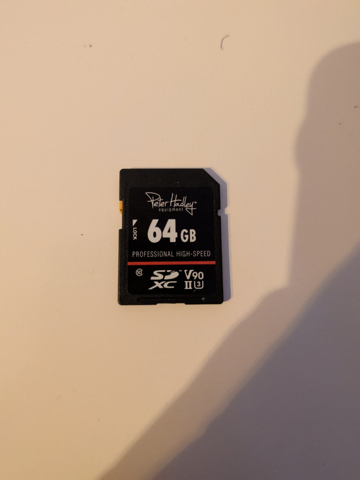 Carte Mémoire SDXC Peter Hadley 64 Go PRO V90, Audio, Tv en Foto, Foto | Geheugenkaarten, Ophalen, SDXC